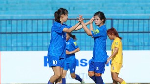 Thái Nguyên T&T vượt qua Hà Nội II, tạm chiếm vị trí thứ hai