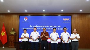 “Trọng tài phải giữ vững bản lĩnh, công tâm trong từng quyết định”