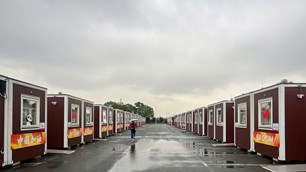 Nhà container tại Garden Pier đón gần 2.000 VĐV