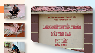 Giữ lại hồn cốt nghề mây tre đan ở Thái Nguyên