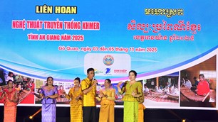 26 đội tham gia Liên hoan Nghệ thuật truyền thống Khmer tỉnh An Giang 