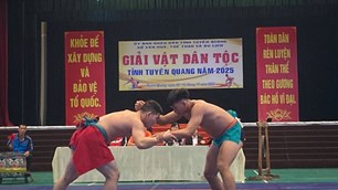 83 VĐV tranh tài tại Giải vật dân tộc tỉnh Tuyên Quang năm 2025 