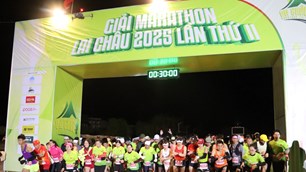 Hơn 1.500 VĐV tham gia Giải Marathon Lai Châu lần thứ II, năm 2025