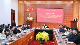 Triển khai công tác bầu cử ĐBQH khóa XVI, đại biểu HĐND các cấp nhiệm kỳ 2026-2031
