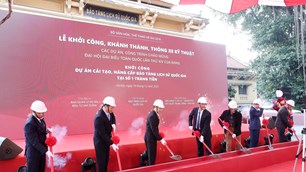 ​Khởi công Dự án Cải tạo, nâng cấp Bảo tàng Lịch sử Quốc gia