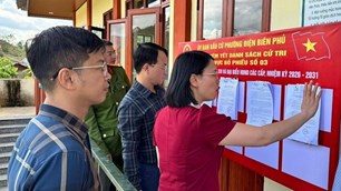 Đảm bảo chu đáo các điều kiện phục vụ công tác bầu cử