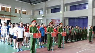 Hơn 200 VĐV tham dự Hội thao 80 năm Ngày truyền thống lực lượng An ninh nhân dân