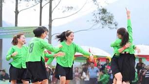 Lào Cai đăng cai Giải Bóng đá nữ dân tộc thiểu số toàn quốc lần thứ I 