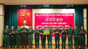 Tăng cường lực lượng tham gia chiến dịch tìm kiếm, quy tập hài cốt liệt sĩ