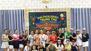 Pickleball kết nối yêu thương nơi biên giới An Giang