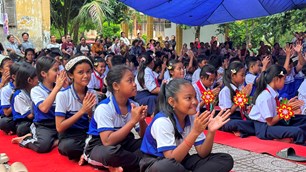 Trung thu muộn ở vùng đồng bào Khmer Ô Lâm