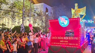 Rực rỡ sắc màu tại lễ diễu hành đường phố