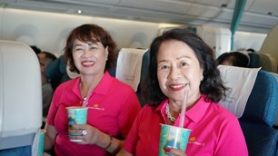 Chuyến bay đặc biệt lan tỏa thông điệp bình đẳng giới
