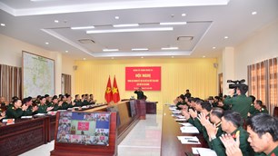 Quân đoàn 34 tổ chức Hội nghị thông báo kết quả Đại hội XIV của Đảng