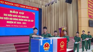 Khánh Hòa: Gần 99% cử tri tham gia bầu cử