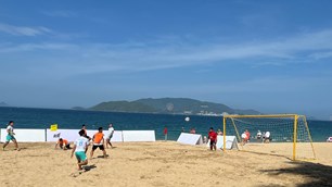Khánh Hòa: Khai mạc Giải bóng đá bãi biển năm 2026