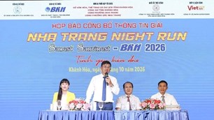 Nha Trang Night Run 2026: Chạy vì biển đảo, sẻ chia yêu thương