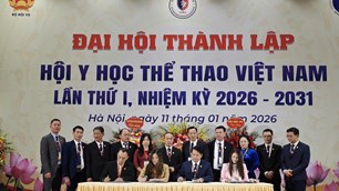 Ra mắt Hội Y học thể thao Việt Nam 