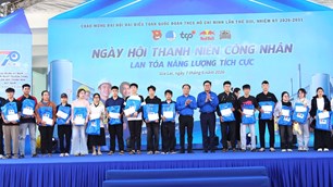 Thanh niên công nhân Gia Lai lan tỏa năng lượng tích cực