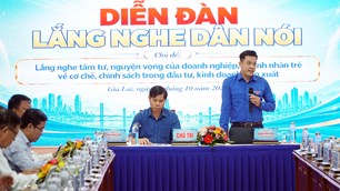 Gia Lai: Đảm bảo 100% kiến nghị của doanh nhân trẻ được chuyển đến đúng cơ quan thẩm quyền