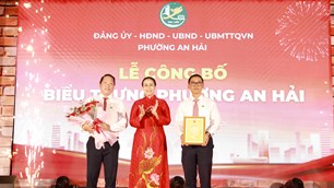 Đà Nẵng: Công bố biểu trưng phường An Hải 
