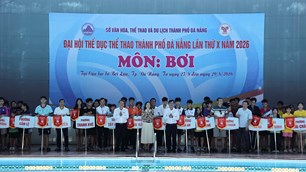 Đà Nẵng khai mạc Giải Bơi Đại hội Thể dục thể thao lần thứ X