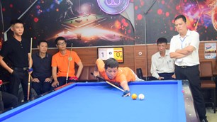 129 VĐV tranh tài tại Giải Billiards Đại hội TDTT TP. Đà Nẵng lần thứ X