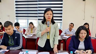 Xã Đoài Phương lấy ý kiến đóng góp vào dự thảo các văn kiện trình Đại hội lần thứ XIV của Đảng 