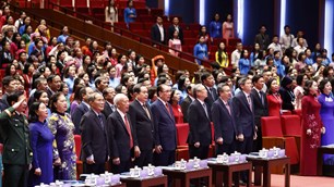 Khai mạc trọng thể Đại hội đại biểu toàn quốc Hội LHPN Việt Nam lần thứ XIV