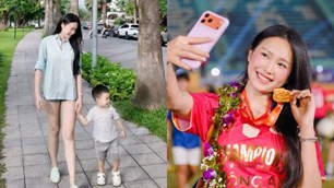 Doãn Hải My gây chú ý với đôi chân dài nổi bật, nhan sắc qua camera thường còn cuốn hút hơn ảnh mạng