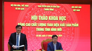 Giải pháp nâng cao chất lượng xuất bản phẩm trong tình hình mới