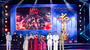 “Mưa đỏ” đoạt giải Phim hay nhất tại Ngôi sao Xanh 2025