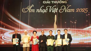 Trao Giải thưởng Âm nhạc Việt Nam năm 2025 tại TP.HCM