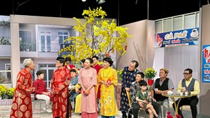 Kịch Tết HTV9 “Lấy may lấy lộc”: Tiếng cười xuân và câu chuyện sẻ chia