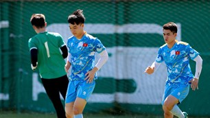 U22 Việt Nam đón tin vui về lực lượng trước trận đấu với U22 Malaysia