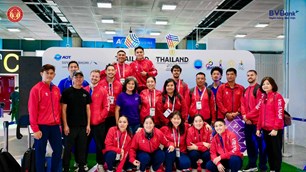 Đội tuyển bóng rổ, bóng chuyền nữ, quần vợt lên đường sang Thái Lan dự SEA Games 33