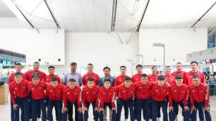 Futsal nam Việt Nam lên đường tham dự SEA Games 33