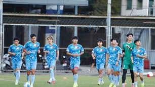 U22 Việt Nam tập trung cao độ trước trận chung kết với U22 Thái Lan