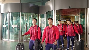U23 Việt Nam đã đến Qatar, bắt đầu chuyến tập huấn chuẩn bị cho VCK U23 châu Á 2026