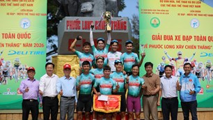 Bế mạc Giải xe đạp toàn quốc “Về Phước Long xây chiến thắng” năm 2026