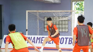 Đội tuyển Futsal Việt Nam tích cực “rèn quân” tại TP.HCM, chuẩn bị cho giải châu Á