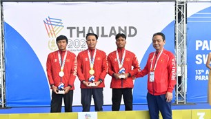 ASEAN Para Games 13: Bơi Việt Nam giành 7 HCV, phá kỷ lục Đại hội trong ngày ra quân