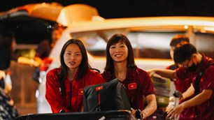 Đội tuyển futsal nữ Việt Nam lên đường sang Thái Lan dự giải Đông Nam Á