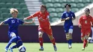Đội tuyển nữ Việt Nam thua tối thiểu trước Đài Bắc Trung Hoa