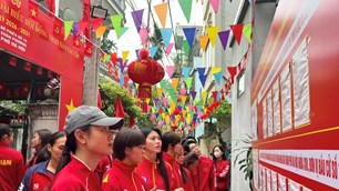 Các HLV, VĐV thể thao thực hiện quyền, nghĩa vụ công dân trong “Ngày hội non sông”