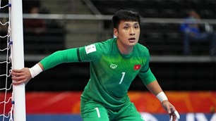 Thủ môn Hồ Văn Ý trở lại đội tuyển futsal Việt Nam sau thời gian chấn thương