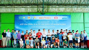 TP.HCM tổ chức chuỗi 6 giải quần vợt trẻ quốc tế