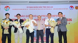 12 đội tham dự Festival Bóng đá quốc tế U14 Gia Lai 2026