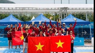 Giành 3 HCV, Việt Nam xếp hạng tư tại Đại hội Thể thao bãi biển châu Á