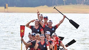 TP.HCM nhất toàn đoàn Giải đua thuyền truyền thống các tay chèo xuất sắc quốc gia 2026